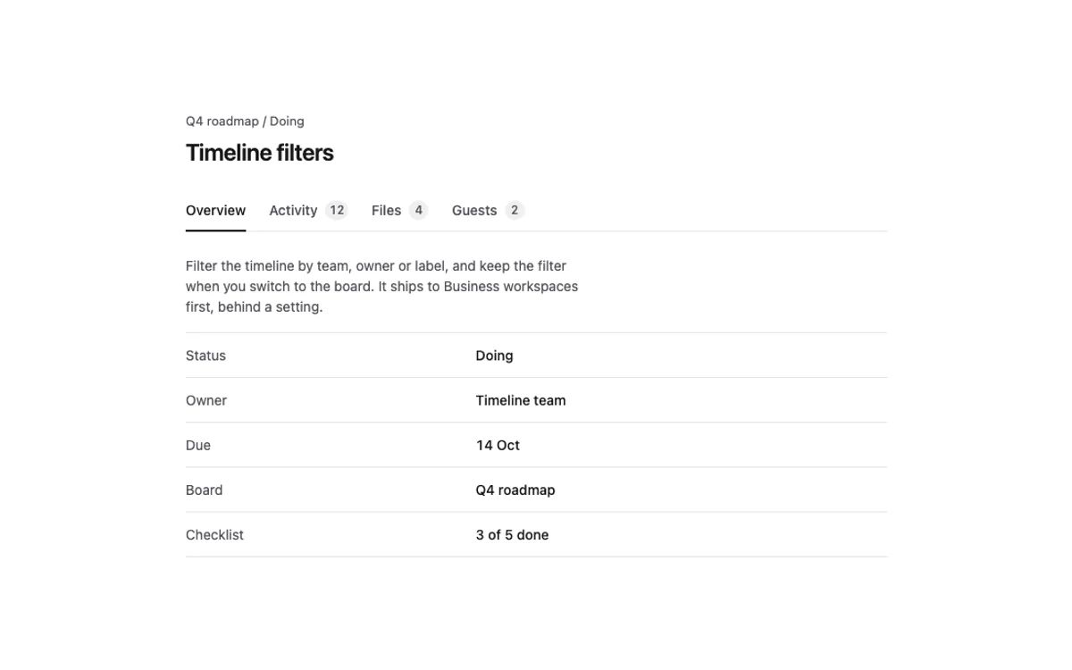 Content tabs preview