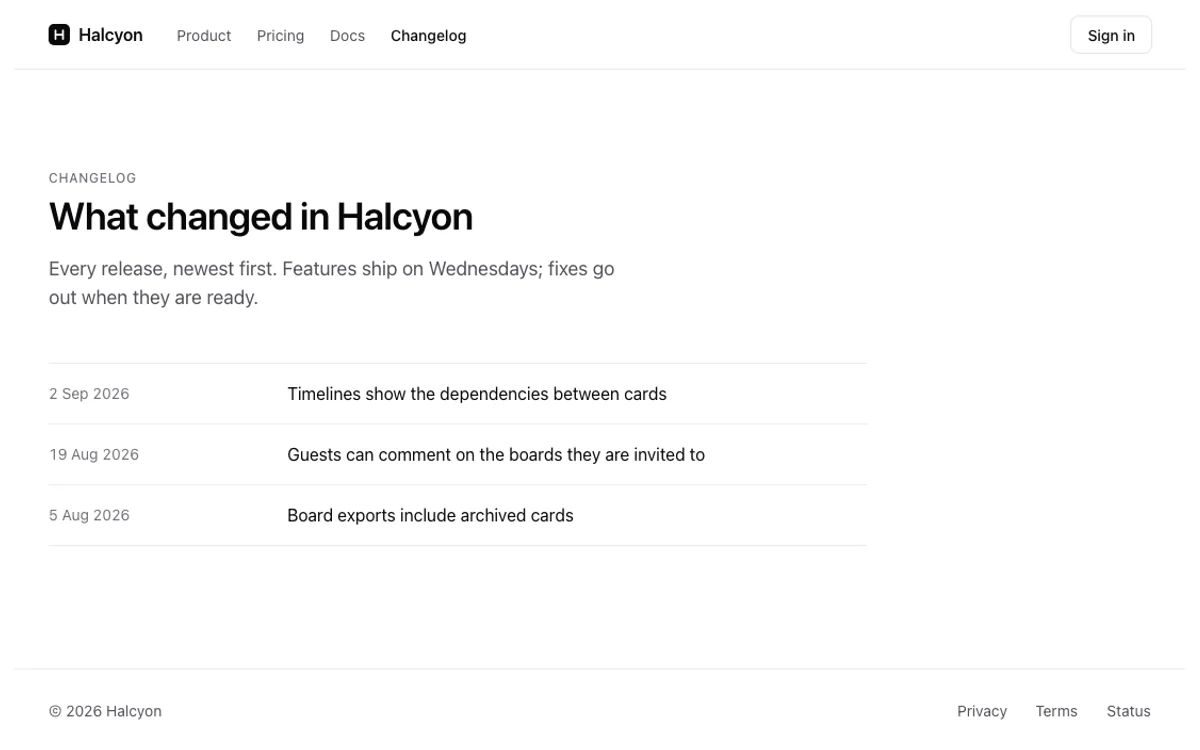 Site shell preview